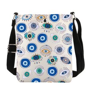 7874 Eye Inspired Gift Eye Design Crossbody Bag Mystical Witchy Boho Travel